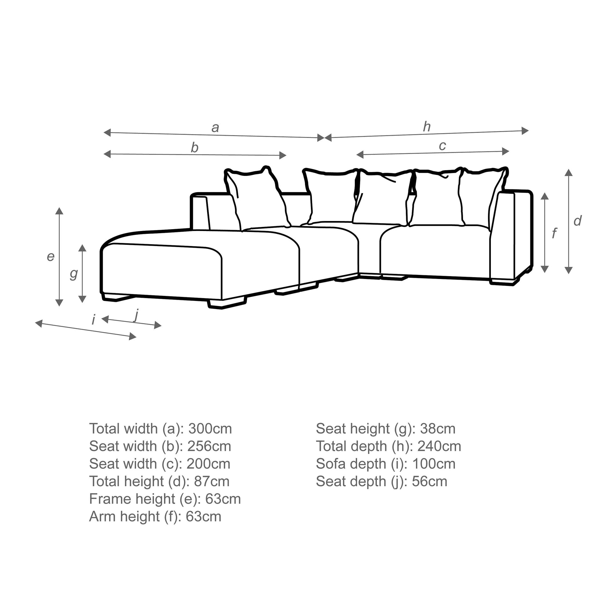 John Lewis Tokyo Grand 5+ Seater LHF Large Corner Aquaclean Connie Natural