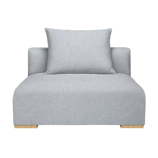 John Lewis Tokyo Medium Modular Unit Soft Weave Light Grey