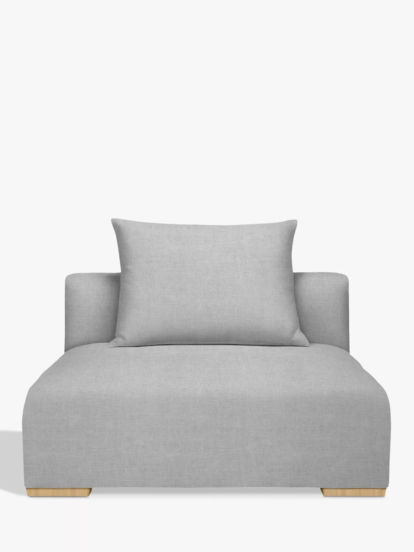 John Lewis Tokyo Medium Modular Unit Soft Weave Light Grey