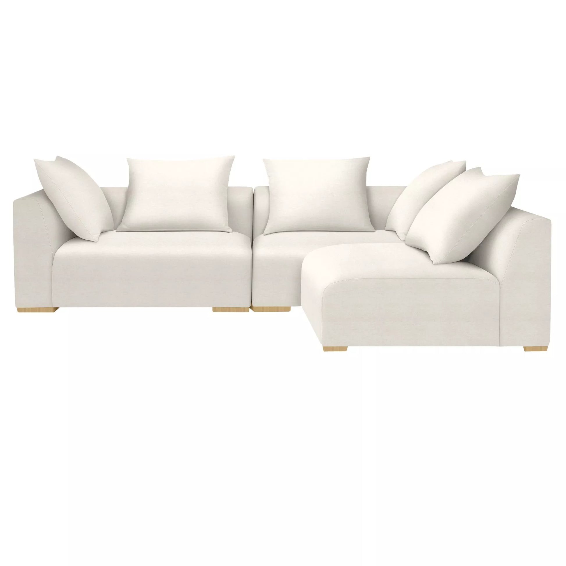 John Lewis Tokyo Medium RHF Corner Group Aquaclean Connie Natural